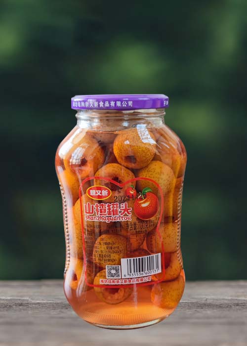 700g山楂罐头