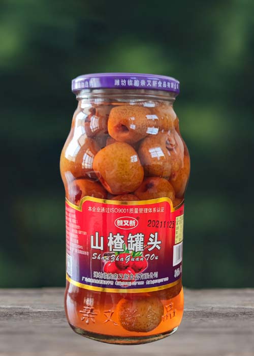 750g山楂罐头